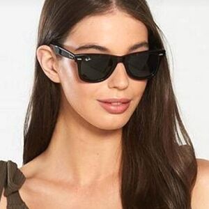 LIKE NEW Ray Ban Wayfarer Black RB2140 Men /Women Sunglasses